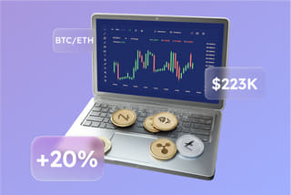 Technology visualisation of an AI automated trading system on Auric Lendmere